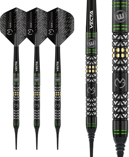 Winmau Michael van Gerwen Vantage 90% - Soft Tip Darts van Winmau — afbeelding 2