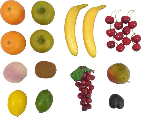 Klein paquet de fruits artificiels - Faux fruits | bol
