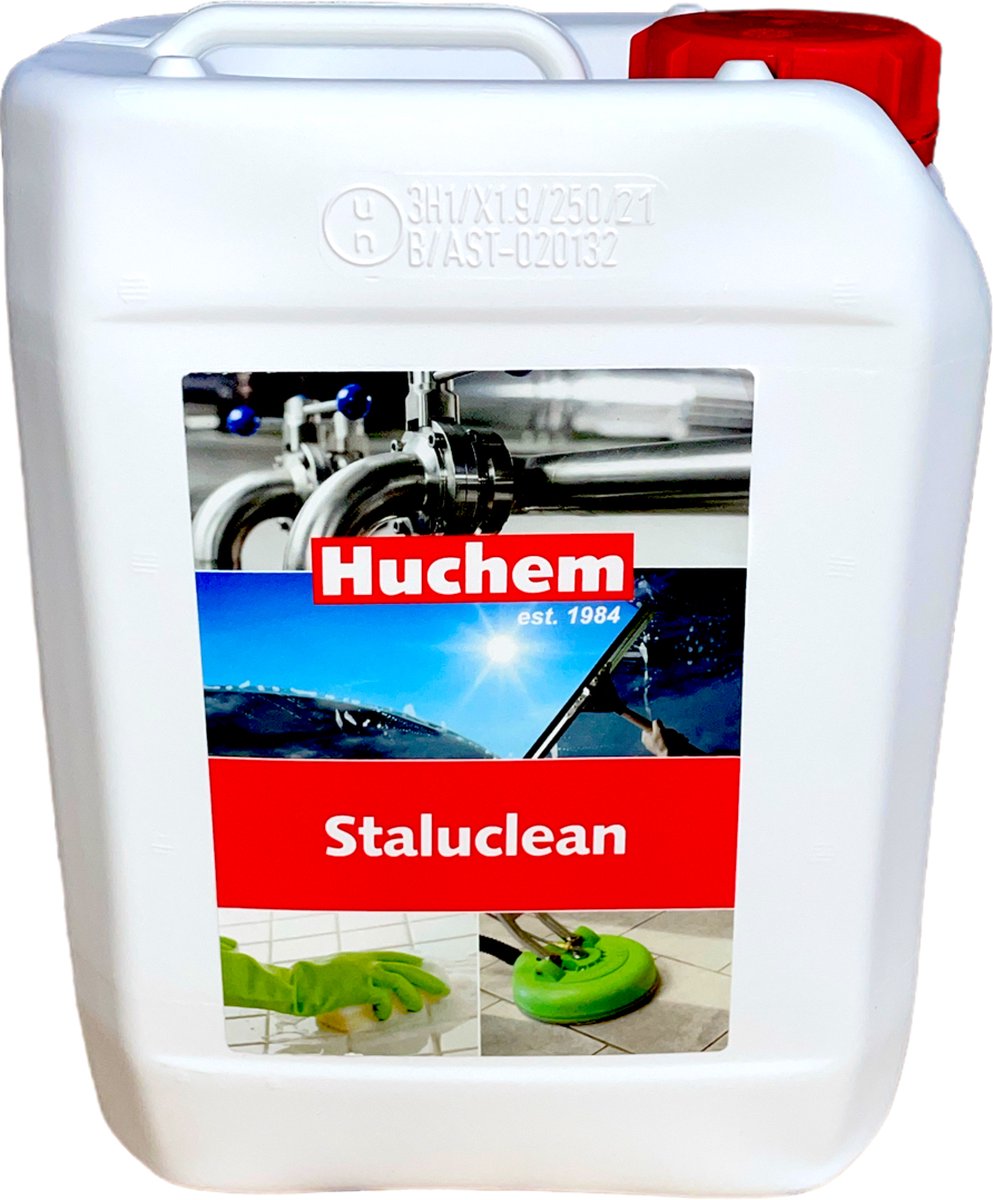 RVS | Aluminium reiniger | 5L | Staluclean | Steelclean | Concentraat
