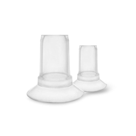  - MoM&e 19mm Silicone Borstschildverkleiners (2st) voor borstkolf borstschilden met lange tunnel