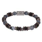 iXXXi-Men-Yusaf-Zilver Mat-Heren-Armband (sieraad)-One Size