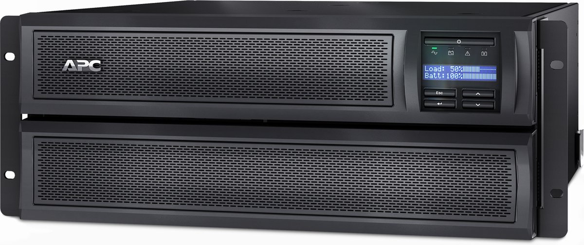 APC Smart-UPS X 3000VA noodstroomvoeding 8x C13, 2x C19 uitgang, USB, short depth - APC
