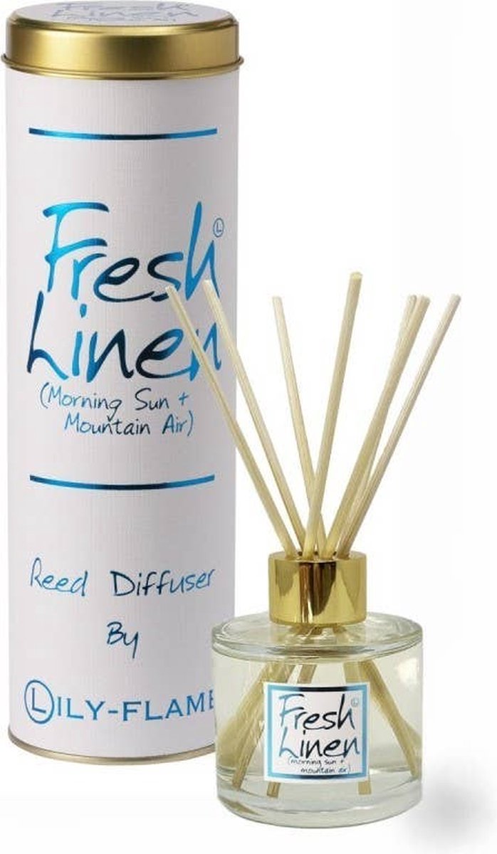 Lily Flame Diffuser Fresh Linen