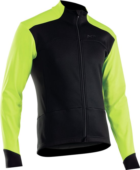 Cyklistické rukavice Northwave Fast Short Finger Glove - Yellow Fluo/Black - Ski a Bike Centrum