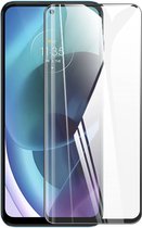 LuxeBass Full Screenprotector geschikt voor Motorola Moto G52 - Volledige dekking en bescherming - glas scherm - bescherming