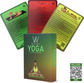 WEBU 51 Yoga Kaarten - Yoga Trainingskaarten - Yoga Oefeningen - Yoga voor Thuis - Sporten - Fitness - Mat - Pilates - Incl. GRATIS professionele trainingsvideo’s