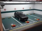 1:18 Schaal Parking diorama – Groot formaat