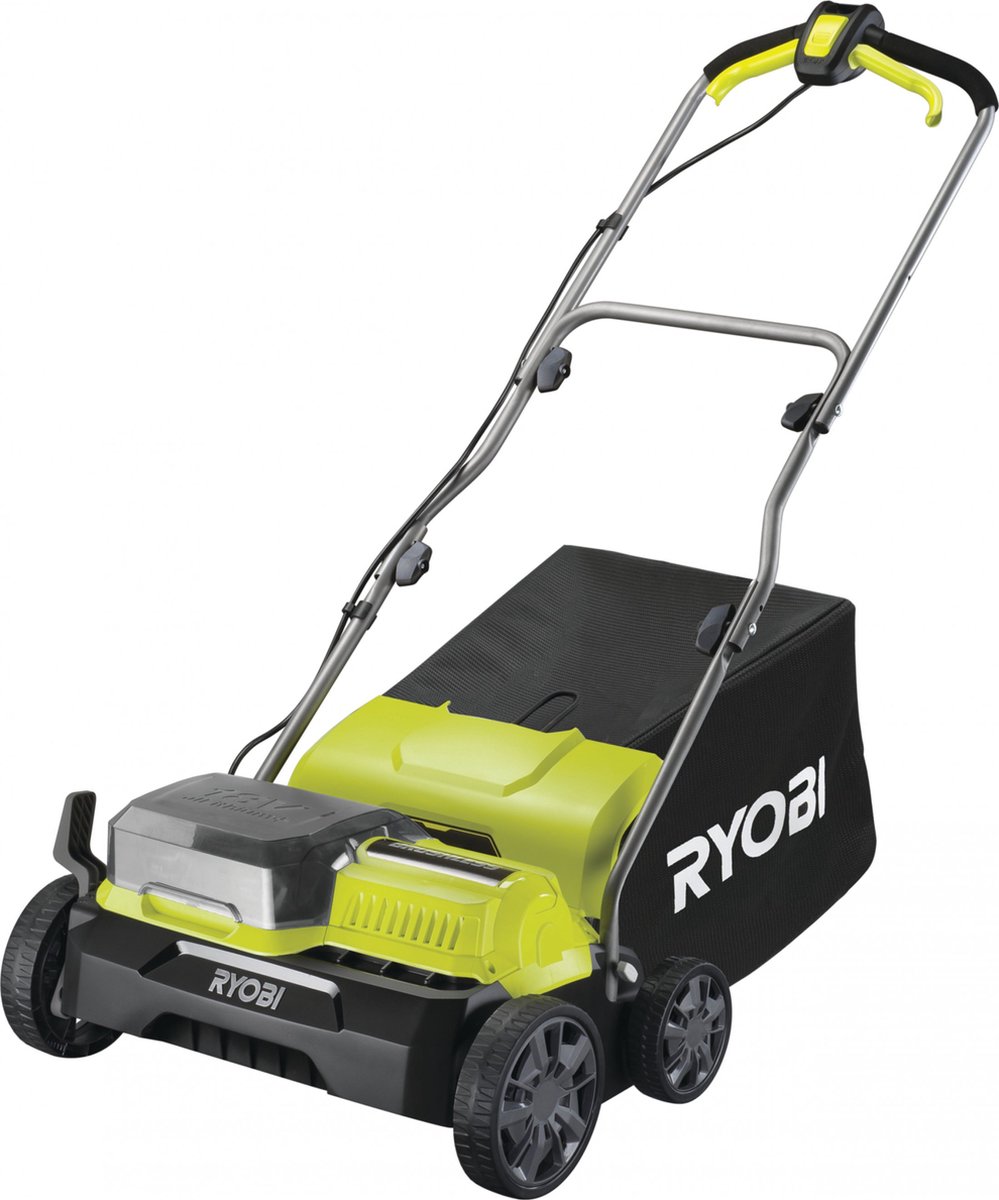 Bol.com Ryobi RY18SFX35A-240 One+ 18V Brushless Accu Verticuteerder set (2x 4.0Ah) - 35cm aanbieding