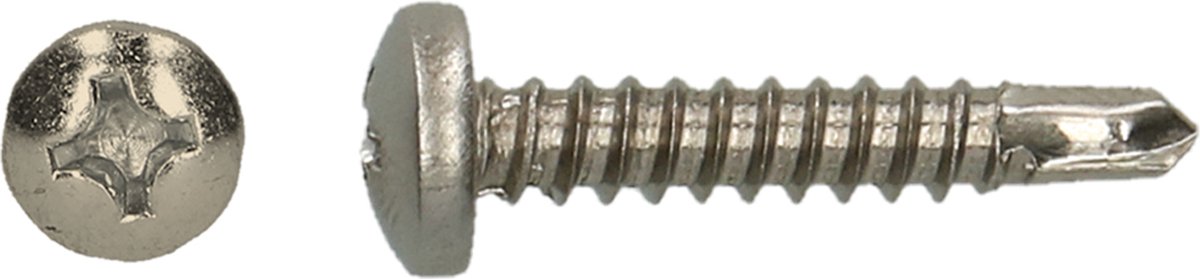 PGB-FASTENERS | Zelfborende schroef DIN 7504M-H Ø 3,5x9,5 A2