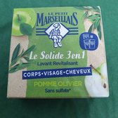 LE PETIT MARSEILLAIS Le Solide 3in1 revitaliserende reiniger - Olijfappel