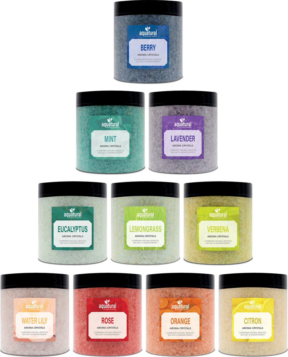 Aquatural Full Experience Aroma & Wellness therapie voor spa, jacuzzi en bad