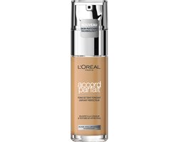 Foto: L or al paris accord parfait foundation 3r c natuurlijk dekkende foundation met hyaluronzuur en spf 16 30 ml