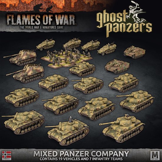 Afbeelding van het spel German Mixed Panzer Company