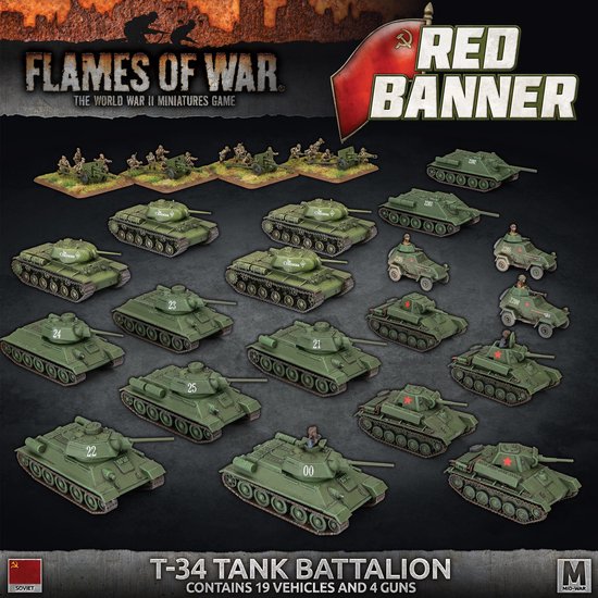 Afbeelding van het spel Soviet T-34 Tank Battalion