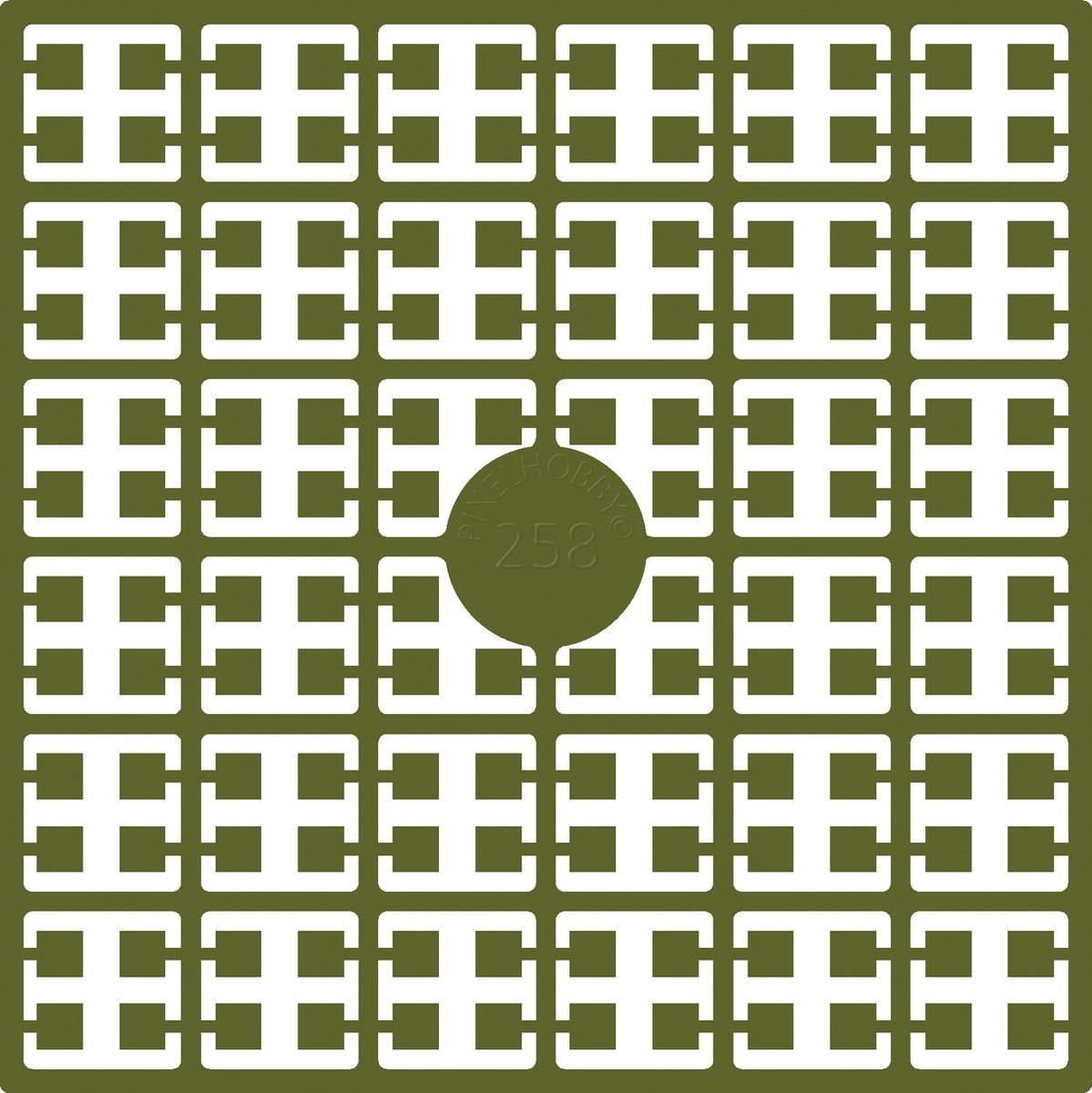 Pixelmatje (5 stuks) Nr. 258