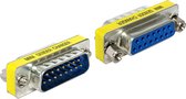 Gameport poortbeschermer 15-pins SUB-D (m) - 15-pins SUB-D (v) / metaal