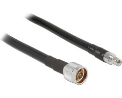 N (m) - RP-SMA (m) kabel - CFD400/LLC400 - 50 Ohm / zwart - 5 meter