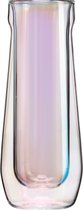 Corkcicle PRISMA Champagne glazen / fluitjes (200ml) - Set van 2 – Perfect voor Champagne, Cava, Prosecco of een koud biertje – Prisma Glas Set – verpakt in luxe Cadeau boxset 7407P