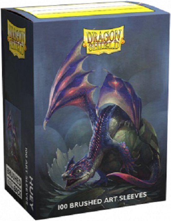 Afbeelding van het spel Dragonshield 100 Box Sleeves Brushed Art: Huey
