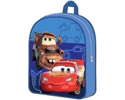 foto van Cars rugtas - 30 x 25 cm. - Disney Lightning McQueen en Takel rugzak - blauw