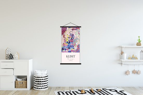 Affiche scolaire - Peinture - Art nouveau - Gustav Klimt - 60x120 cm - Lamelles noires
