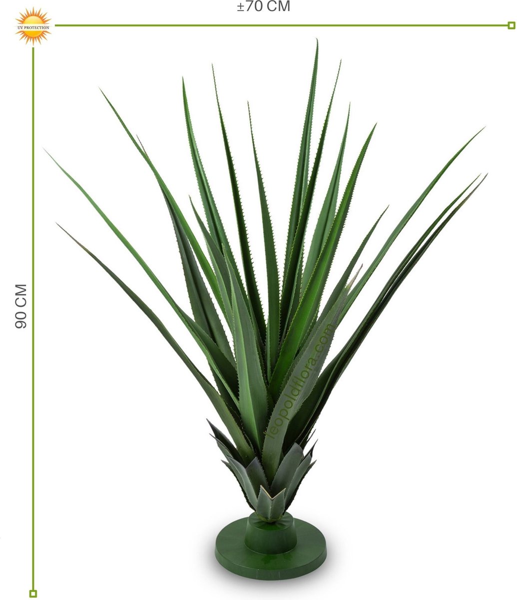 Kunststof Design Plant Ananas 90 cm UV