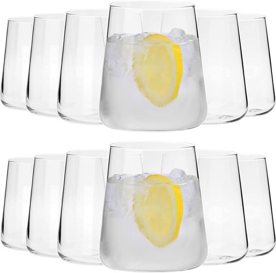 Bierglazen, Longdrinkglazen set van 12, Istanbul - 380ml | ik-tap.nl