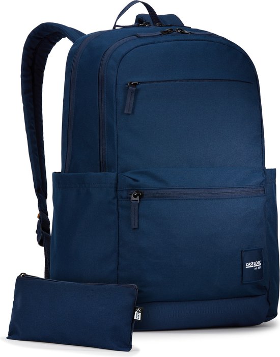 Case Logic Campus Uplink - Laptop Rugzak - Recylced - 26L - Dress Blue