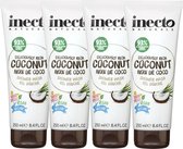 Inecto - Coconut Shower Wash - 4 pak - Hydraterend - Tropische Geur - Natuurlijk