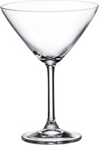2x MARTINI glas - Bohemia Kristal - Colibri martini glazen - set 2 stuks