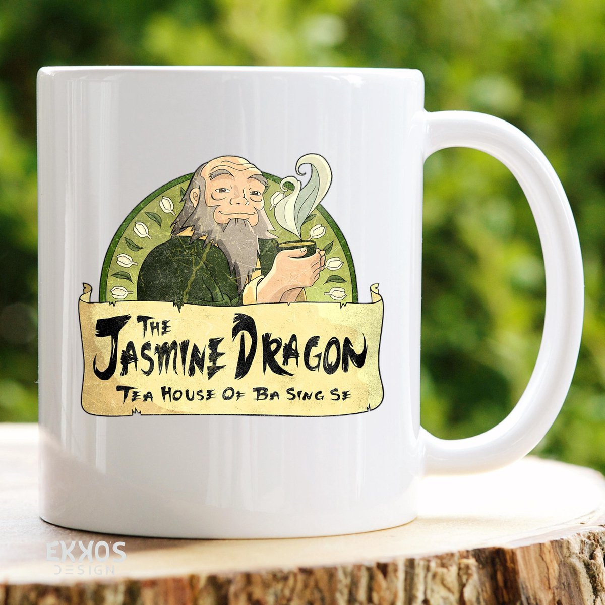 Magic - Avatar: The Last Airbender - Scene Box: Tea Time at the Jasmine Dragon - Inglés