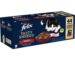 Felix - Heerlijke Reepjes Farm Selectie Multipack - Kattenvoer - 44x85g