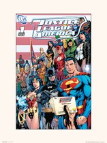 DC COMICS JUSTICE LEAGUE AMERICA 2 NO.1 -Art Print 30x40 cm
