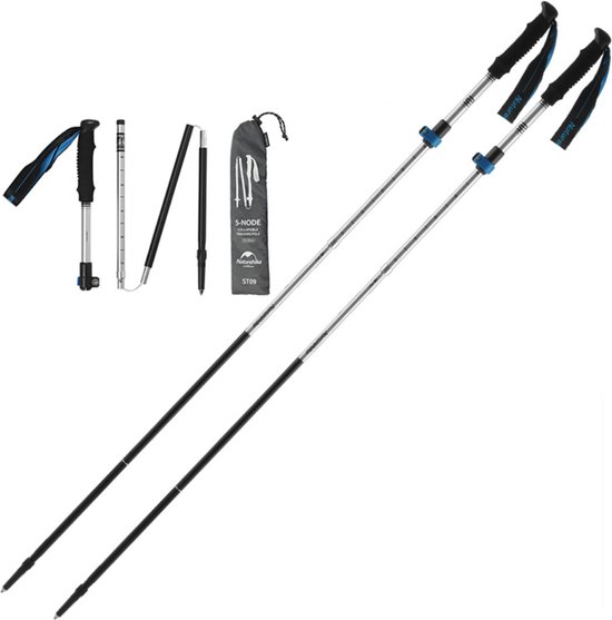 Verstelbare Wandelstok Met Kurk Handvat CMP - Iseran Trekking Poles, Unisex, Ferrari, U Kurkgreep Wandelstok