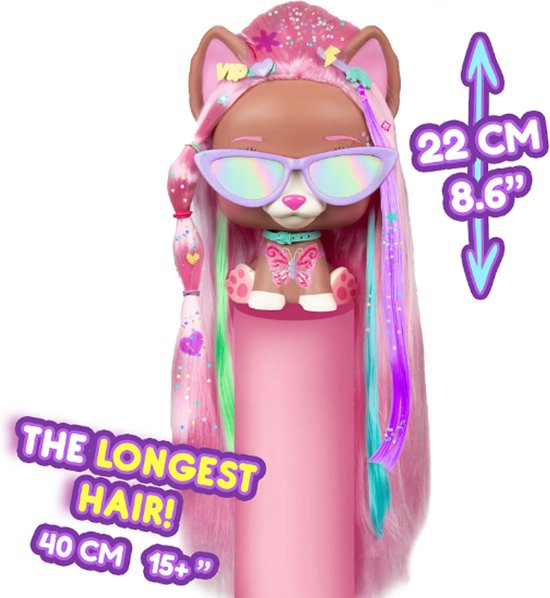 Buste IMC Toys - Mega Vip Pets Nyla (22 cm) - Hond van IMC Toys — afbeelding 4