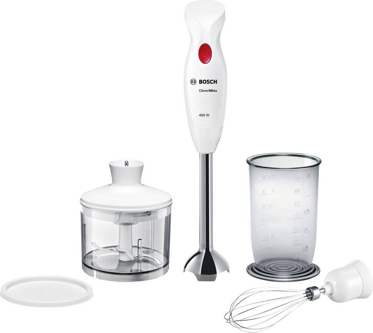 Bosch MSM24500 CleverMixx - Staafmixer - Wit