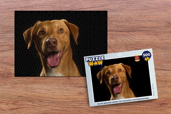 Puzzle Chien - Animaux domestiques - Portrait - Puzzle - Puzzle 500 pièces - Sinterklaas présente - Sinterklaas pour les grands enfants