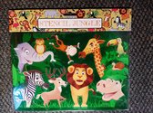 Tekensjabloon - Jungle dieren - 18,5x26,7cm