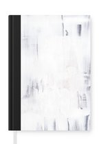 Notitieboek - Schrijfboek - Acrylverf - Verf - Design - Notitieboekje klein - A5 formaat - Schrijfblok