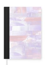 Carnet - Carnet d'écriture - Pastel - Peinture - Design - Carnet - Format A5 - Bloc-notes