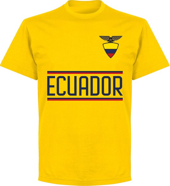 Ecuador Team T-Shirt - Geel - 3XL