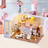 Maison miniature - kit de construction - Scène miniature - party d'anniversaire - Camp Party