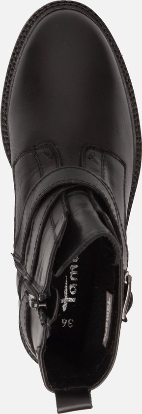 Tamaris 1 25372 41 enkellaarsjes met hak voor dames, zwart, 36 EU