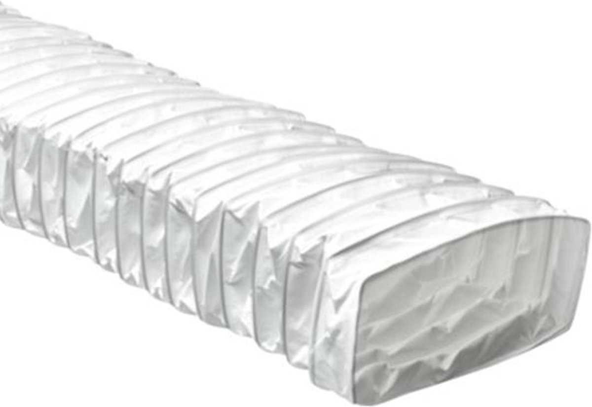 Kunststof afvoerslang 110x54mm 1m wit