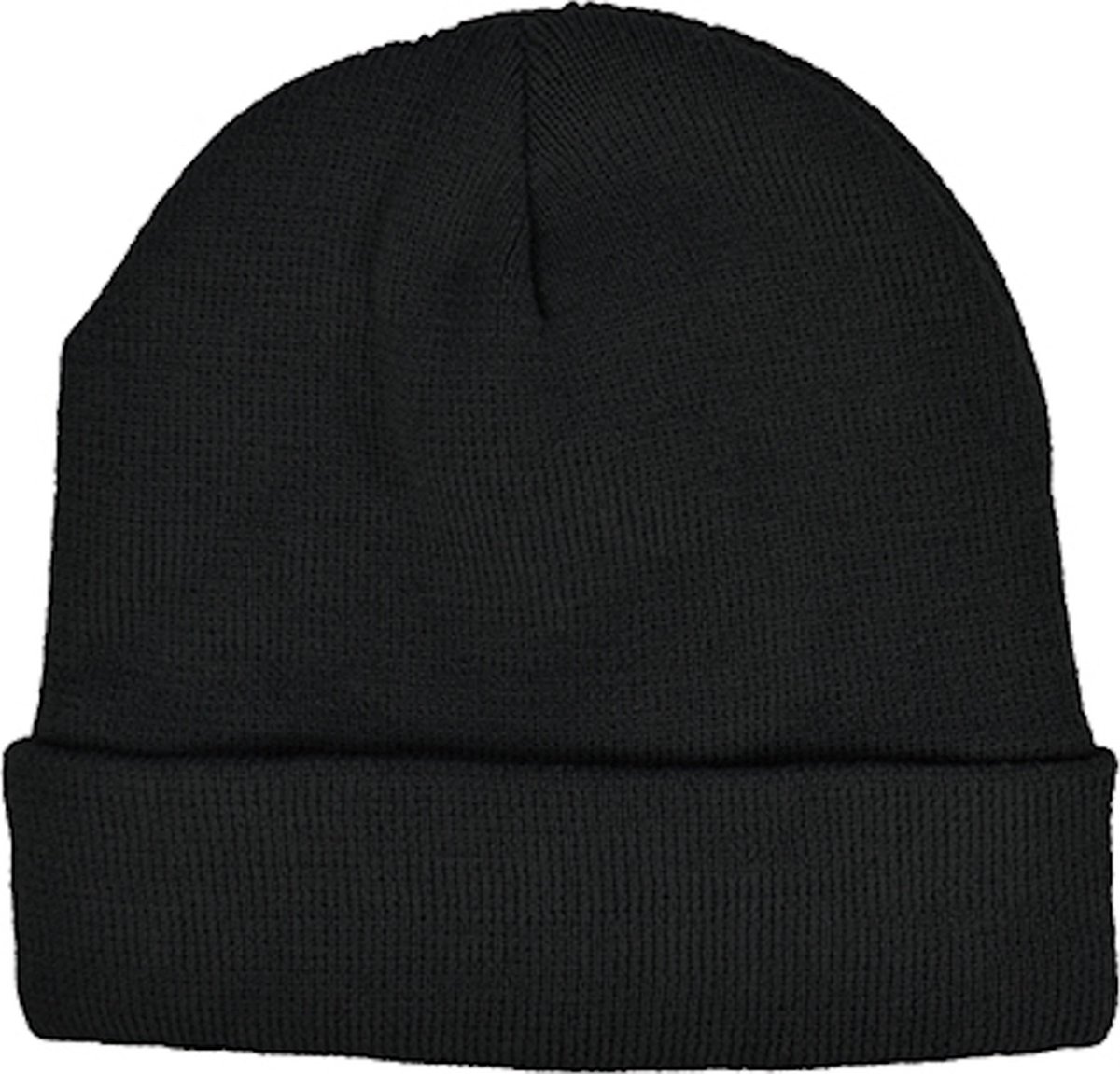 Printwear 'Knitted Hat Fleece Beanie' Zwart
