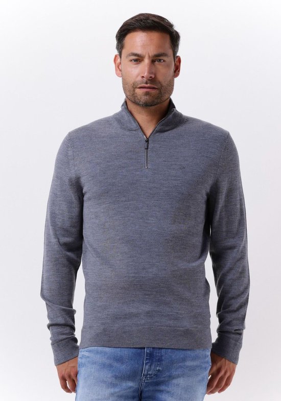 Calvin Klein Superior Wool Quarter Zip Truien & Vesten Heren - Sweater -  Hoodie -... | bol.com