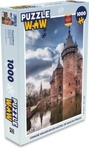Puzzel Donkere wolken boven Kasteel de Haar in Utrecht - Legpuzzel - Puzzel 1000 stukjes volwassenen