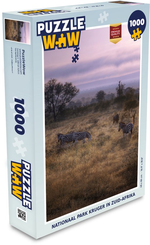 Puzzle Parc National Kruger en Afrique du Afrique - Puzzle - Puzzle 1000 pièces adultes