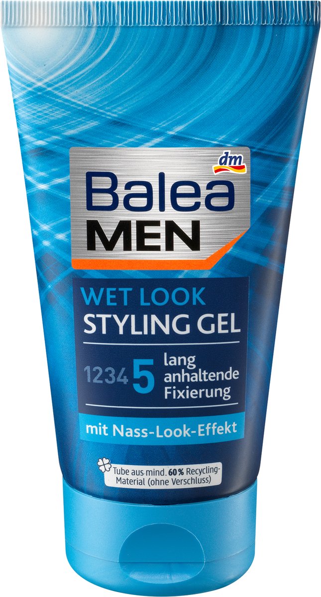 Balea MEN Styling Gel Wet Look, 150 ml