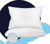Cloud Hoofdkussens slaapkamer vermindert nekklachten - Versnipperd traagschuim - Afstelbaar Design - Geschikt voor rug-, zij- en buikslapers - Vermindert Nekklachten - 30 dagen proefslapen